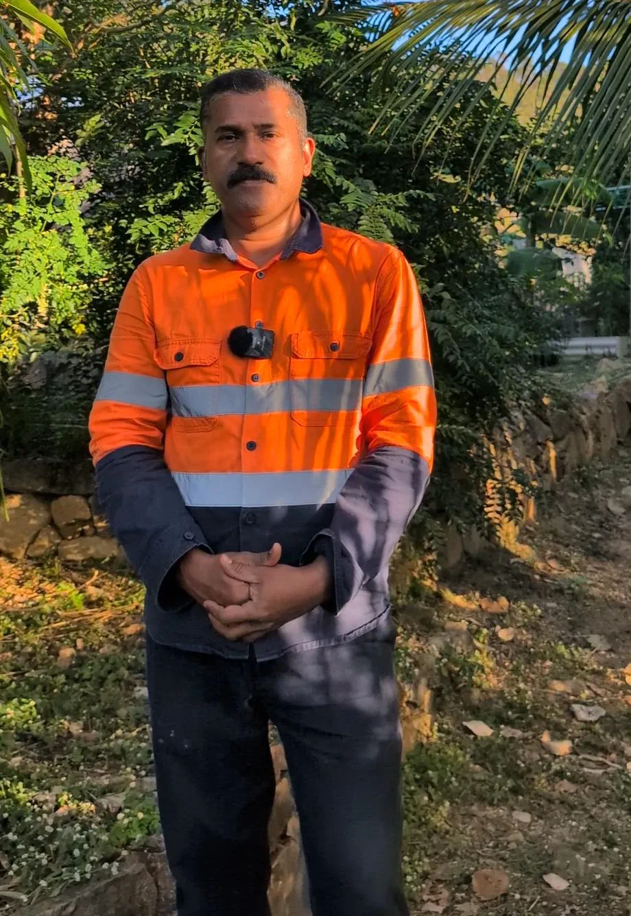 Binu Vadakkedath, creator of Australian Jeevitham, in Queensland, Australia