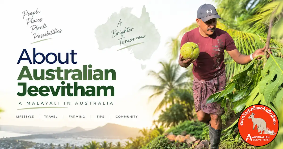 About Australian Jeevitham - Social Media Story and About Binu Vadakkedath