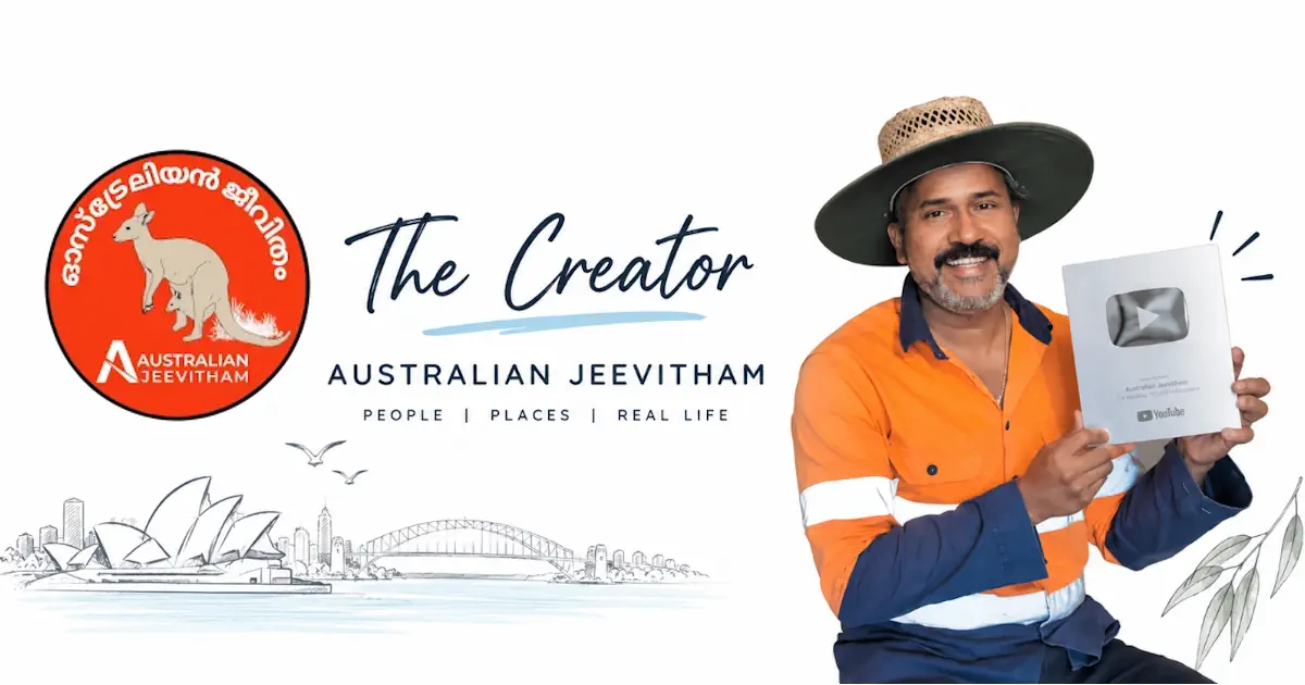Binu Vadakkedath, creator and founder of Australian Jeevitham