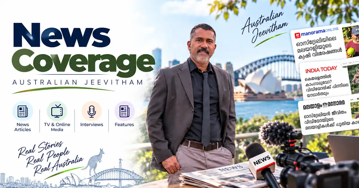 Australian Jeevitham news coverage and media mentions