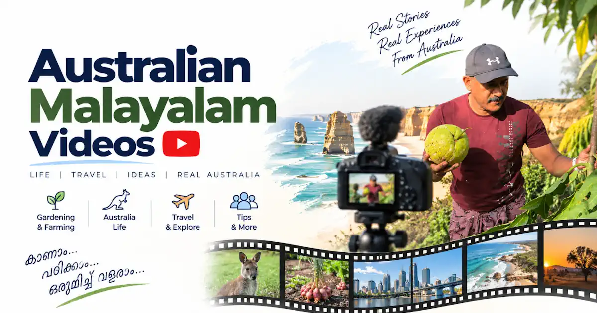 Australian Jeevitham Malayalam Videos and Vlogs Hub