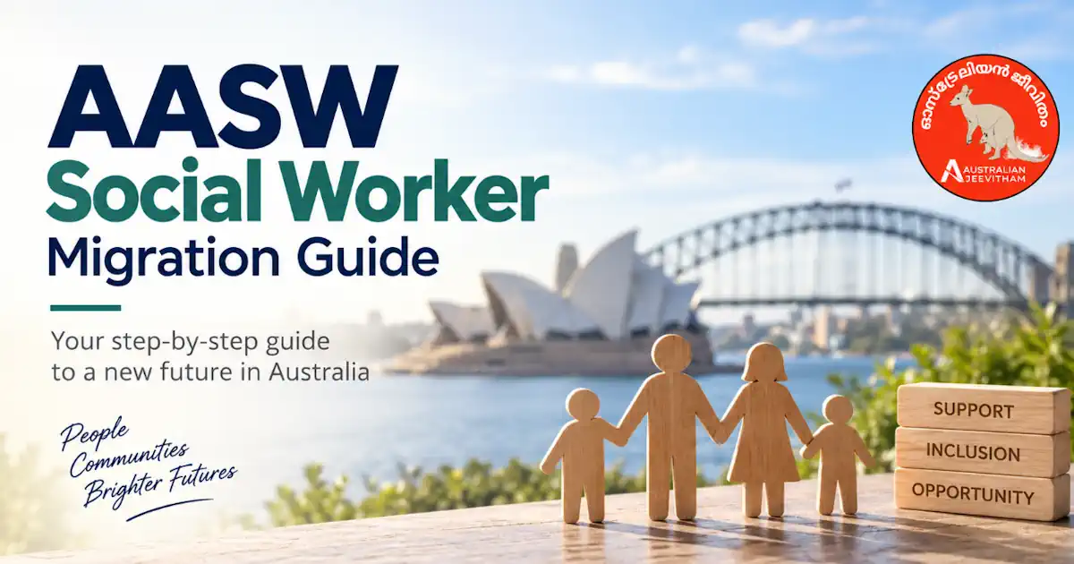 AASW Migration and Eligibility Assessment guide for social workers from Kerala/India